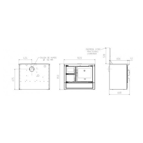 Cocina doméstica ECLECSYS