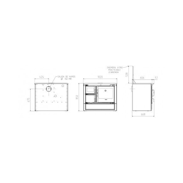 Cocina doméstica ECLECSYS