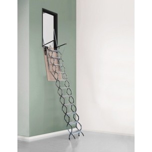 Escalera escamoteable de tijera ZX- pared
