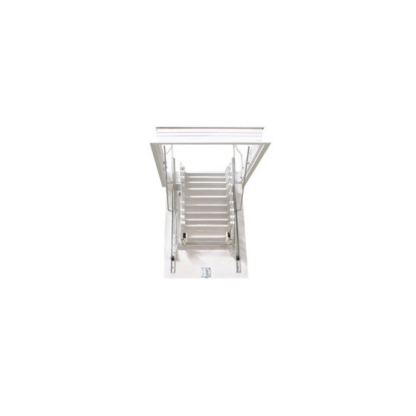 Escalera escamoteable de tijera LX lacada