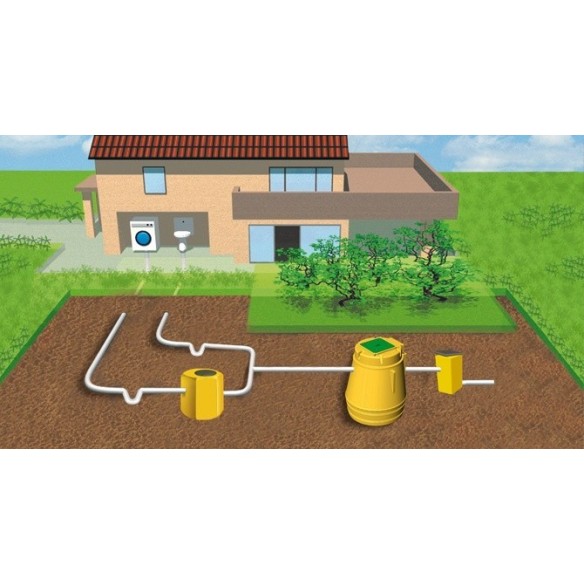 Estación de depuración SUPERPLUS Depuración por oxidación total "Fangos activos"