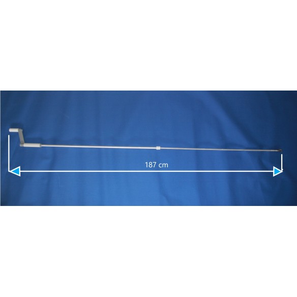 Manivela de aluminio extensible