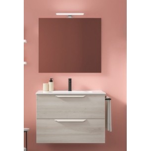 Conjunto mueble URBAN + Lavabo + Espejo + luminaria led 30 Led