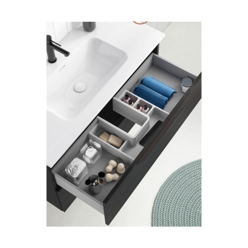 Conjunto mueble URBAN + Lavabo + Espejo + luminaria led 30 Led