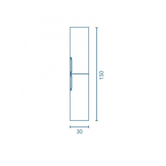 Columna suspendida modelo URBAN
