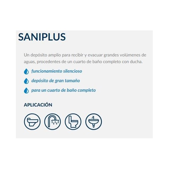 Triturador adaptable SANIPRO