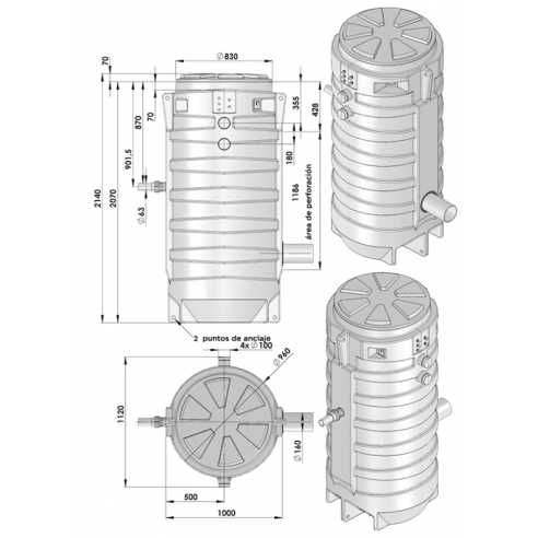 SANIFOS 1300