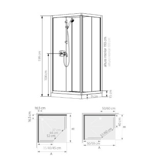 Cabina KINEPRIME Rectangular 2
