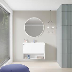 Mueble NIWA suspendido fondo 45 