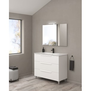 Mueble de Baño URBAN con Patas 46 cm + Lavabo ENZO | 3 o 6 Cajones 2