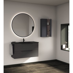 Conjunto mueble URBAN + Lavabo + Espejo + luminaria led 30 Led 2