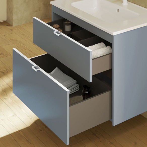 Mueble LOGIKA COMPACT con Encimera 2 Cajones