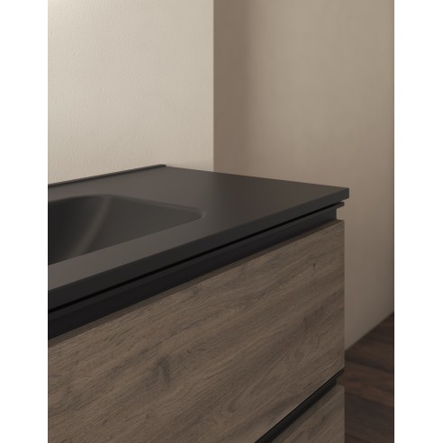 Tirador suelto VIDA COMPACT – 1 unidad, 80 o 100 cm, mate Blanco o Negro
