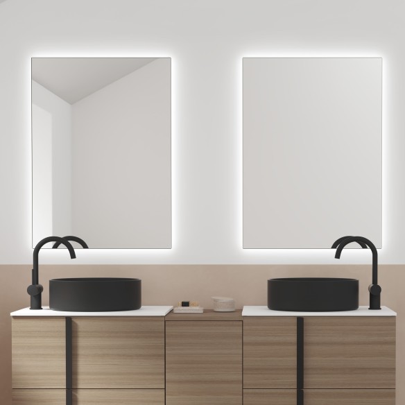 Espejo BLAZE LED – Anti-corrosión, fácil instalación y luz natural
