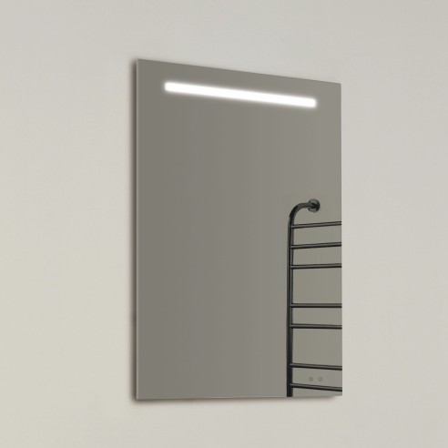 Espejo BOIRA LED Antivaho | USB y Soporte Móvil