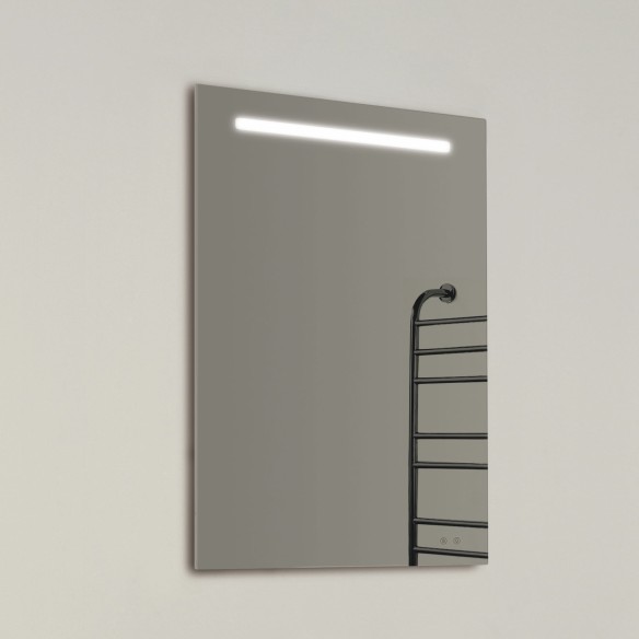 Espejo BOIRA LED Antivaho | USB y Soporte Móvil