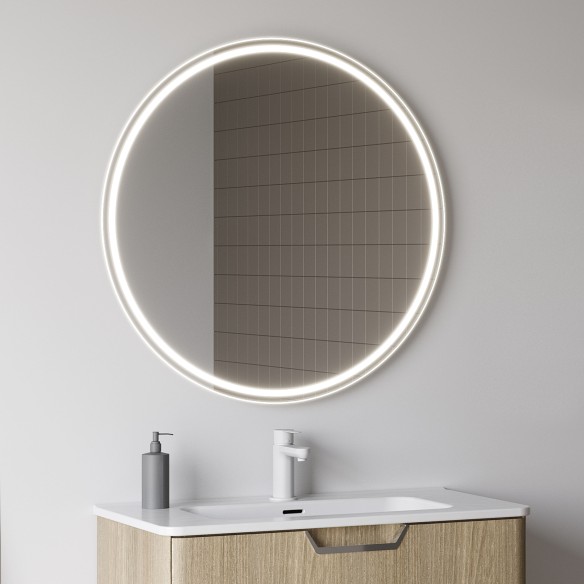 Espejo Redondo LED GLOW | Ø60, 80 o 100 cm