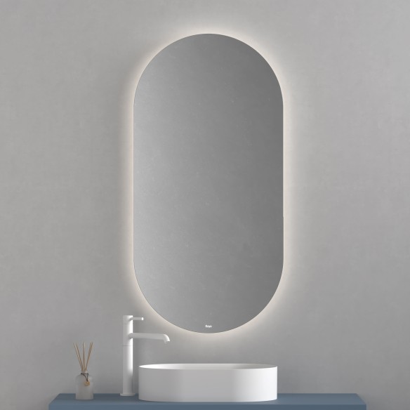 Espejo LED AXIS 50x100 | Luz Natural 4000K