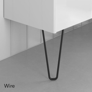 Juego de Patas WIRE para Mueble de Baño