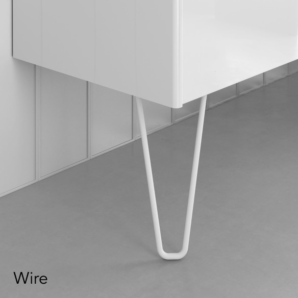 Juego de Patas WIRE para Mueble de Baño
