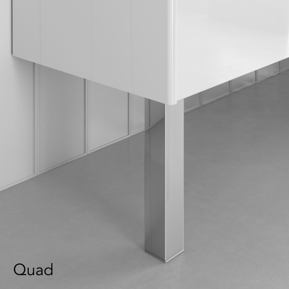 Juego de Patas QUAD para Mueble de Baño