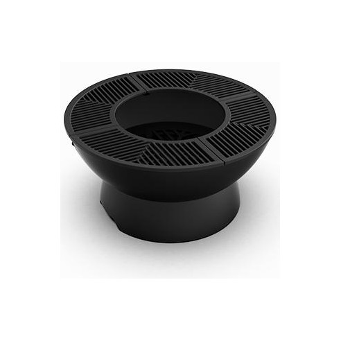 Barbacoa Fire Pit Hergom | Fuego de Exterior Hierro Fundido | Construlanding