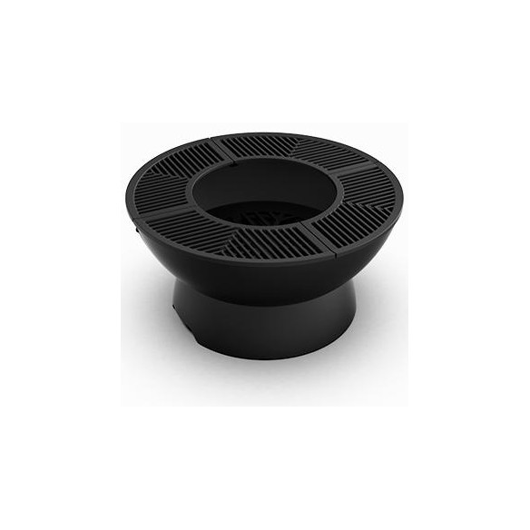 Barbacoa Fire Pit Hergom | Fuego de Exterior Hierro Fundido | Construlanding