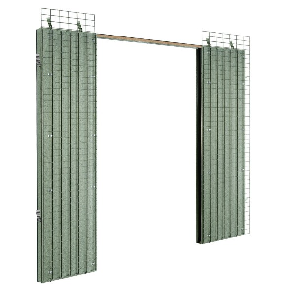 Estructura puertas correderas dobles BASIC