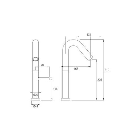 Grifo de cocina Dayton