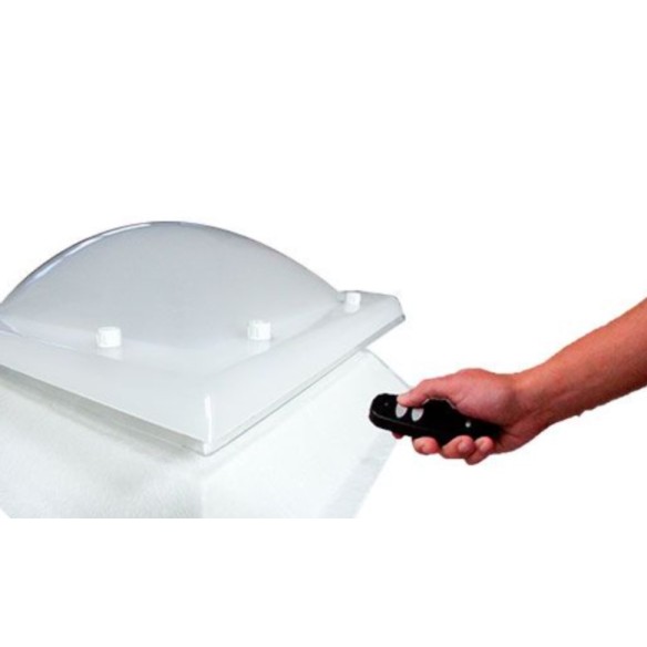 Claraboya MATILLA Rectangular apertura eléctrica con mando