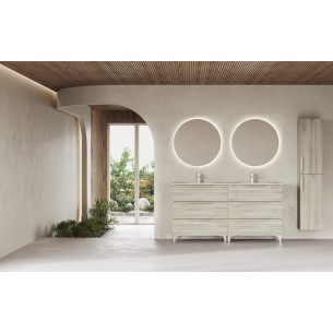 Mueble de Baño URBAN con Patas 46 cm + Lavabo ENZO | 3 o 6 Cajones