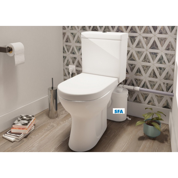 Triturador WC SANITRIT SFA | Bomba Trituradora Inodoro