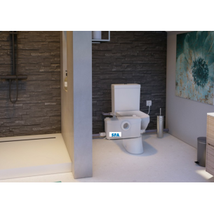 Triturador Baño Completo SANIPLUS SFA | Alta Capacidad