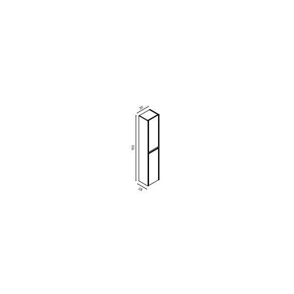 Columna Suspendida SANSA | Mueble Auxiliar Baño