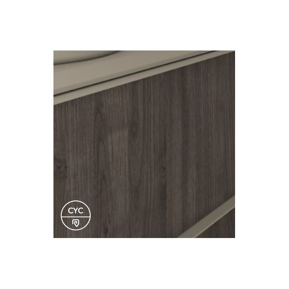 Tiradores sueltos DAI – 2 unidades, 60, 80 o 100 cm, colores Arena, Blanco o Negro
