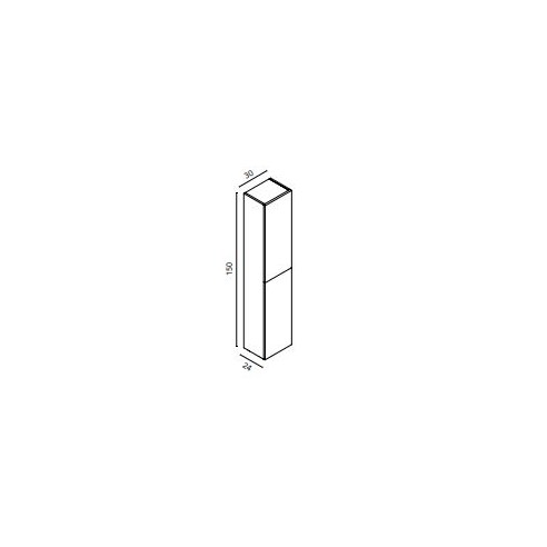 Columna LOGIKA COMPACT 2 Puertas 30 cm