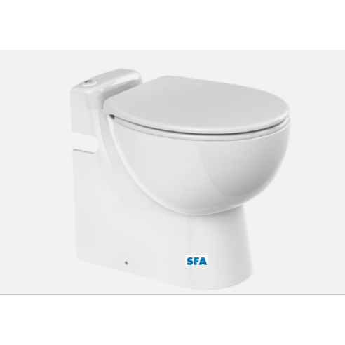 Inodoro con Triturador SANICOMPACT PRO SFA