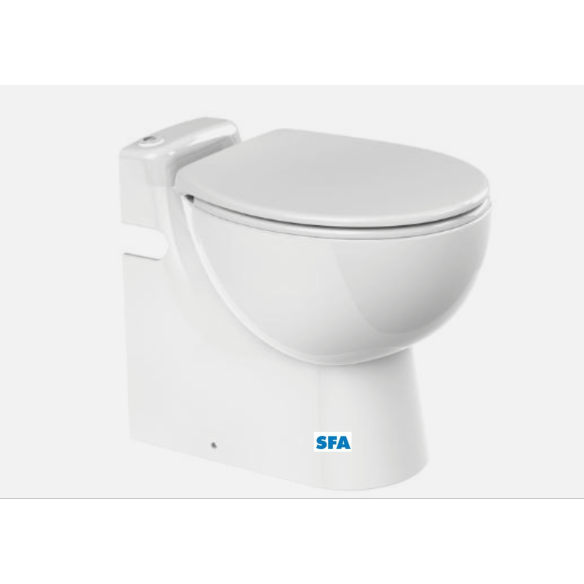Inodoro con Triturador SANICOMPACT PRO SFA