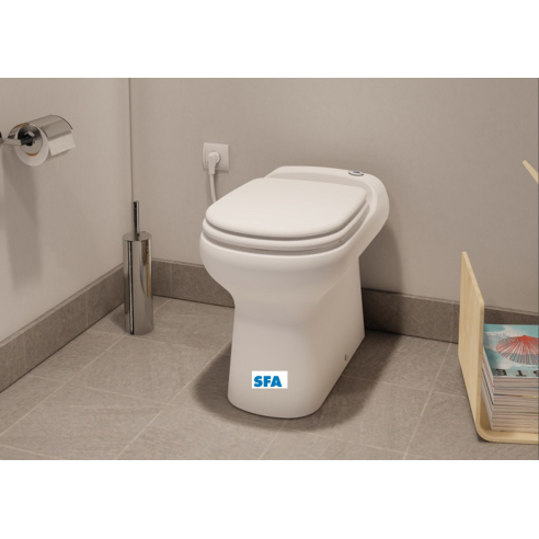 Inodoro con Triturador SANICOMPACT ELITE SFA