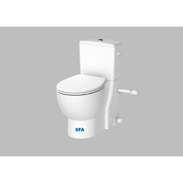 Inodoro con Triturador SANIFLUSH SFA 3/6L