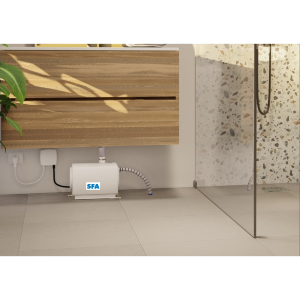 Bomba para Ducha SANIFLOOR+1 SFA | Ducha de Obra