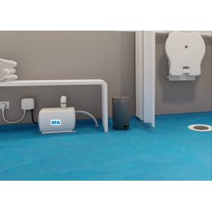 Bomba Ducha Suelo Vinílico SANIFLOOR+2 SFA