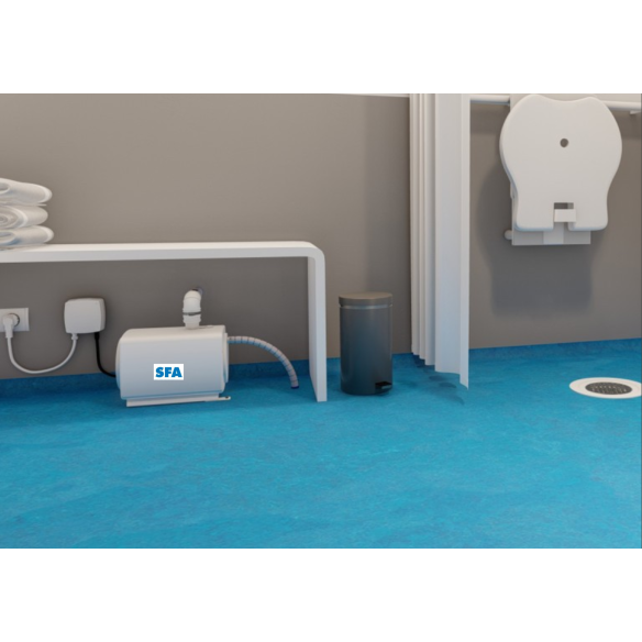Bomba Ducha Suelo Vinílico SANIFLOOR+2 SFA