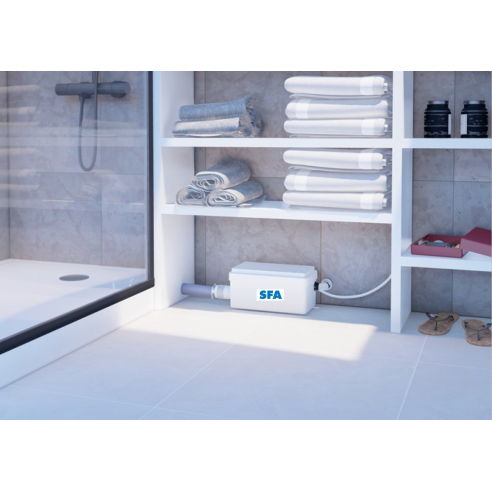 Bomba Ducha Extraplana Ø90 SANISHOWER FLAT