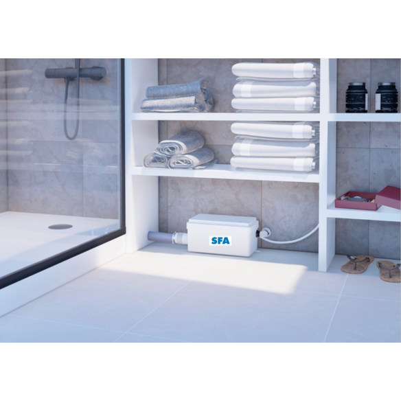 Bomba Ducha Extraplana Ø90 SANISHOWER FLAT