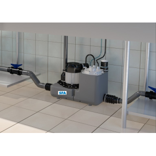 SANICOM 1 SFA | Bomba Profesional 750W Aguas Grises