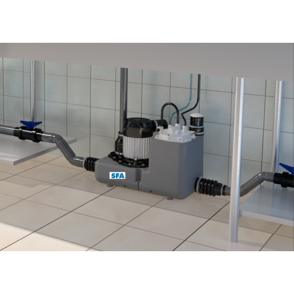 SANICOM 1 SFA | Bomba Profesional 750W Aguas Grises