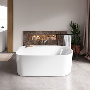 Bañera Hidronatur ASPE Acrílica – Hidromasaje y Válvula Automática