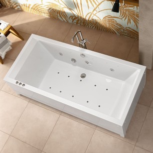 Bañera AYORA 2 hidromasaje – 170 y 180 cm